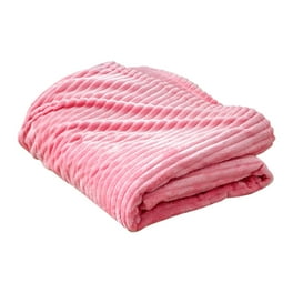 Flannel Fleece Throw Blanket For Couch Home Decor Sofa Chair Oversized 60 x 70 Lightweight Soft Plush Microfiber in Crimson Red by LHC Walmart