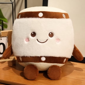 11in Plush Drum Stuffed Toy Soft Musical Instrument Doll, for Music Lovers, Soft Throw Pillows Stuffed Premium Polyester Fiber Sofa Cushion Christmas Party Decor