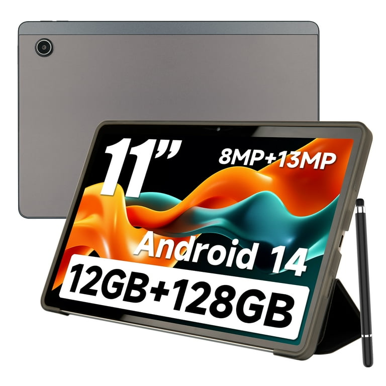 Free Shipping! 11 Inch 2K Tablet Android 14 with Octa-Core