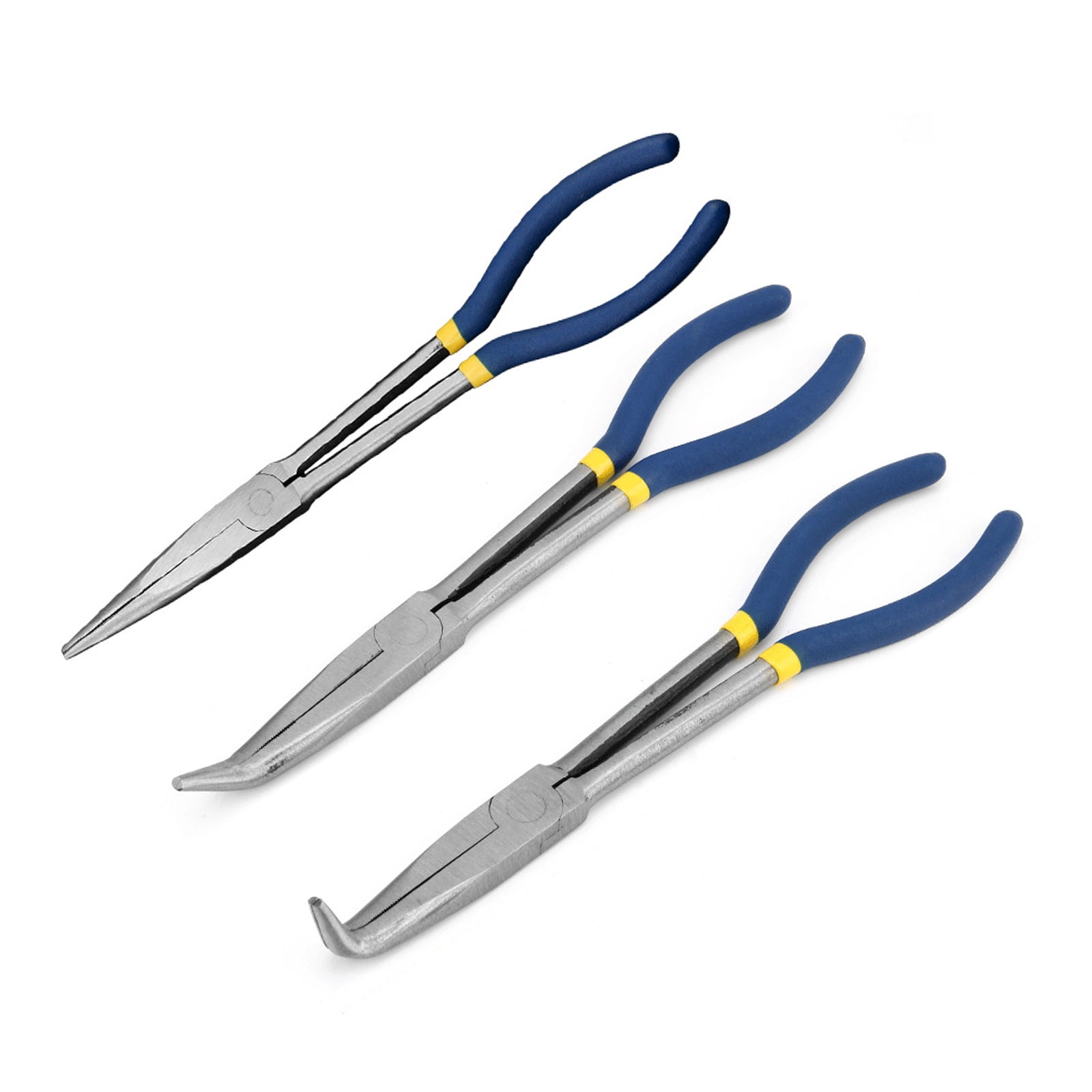11inch Hose Grip Pliers 11Inch 0°/45°/90° Bent Nose Pliers Gripper Plug Boot Removal