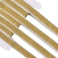 thumbnail image 1 of 11m x 15mm Glitter Gold Elastic Band Metallic Stretch Ribbon White Webbing Polyester Wide Flat Elastic Band for DIY Sewing Crafts Headband Pants Waistband Garment Clothes Accessories, 1 of 9