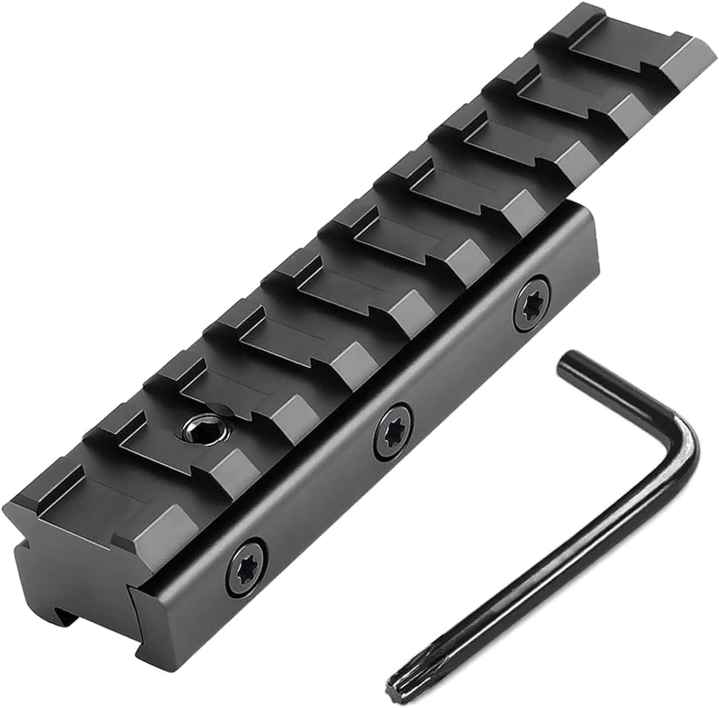 2 Adaptateurs 11mm Queue D'Aronde Vers Rail 20mm Picatinny/Weaver – Neuf