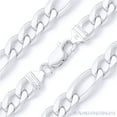 thumbnail image 1 of 11mm Figaro / Figaroa Link Italian Chain Bracelet in Solid .925 Sterling Silver, 1 of 2
