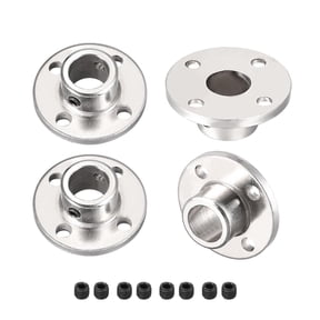 11mm Inner Dia H13*D16 Rigid Flange Coupling Motor Guide Shaft Coupler Connector for DIY Parts 4Pcs