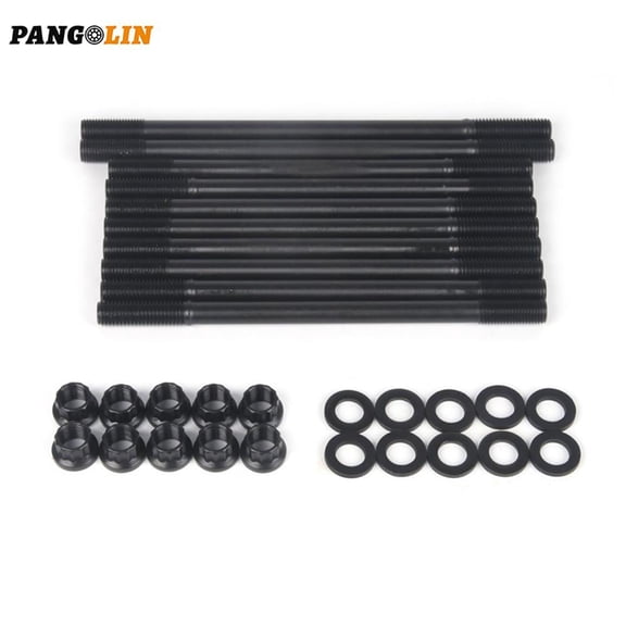 11mm Interval Head Stud Kit, 208-4302, 208-4302, Head Stud Set for CR-V Integra B18A1 B18B1 LS Engine B20B4 B20Z2