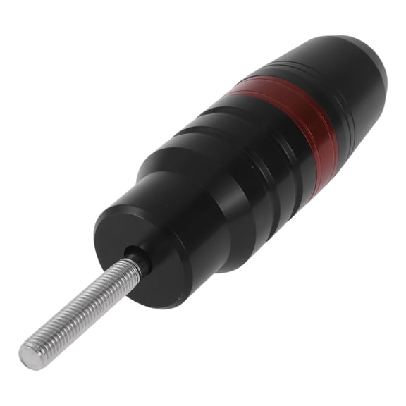 11mm Motorcycle Slider Frame Aluminum Alloy Plastic Wheel Fairing Protection Crash Pad Protector Guard 47mm 135mm Bolt Red 1 Set