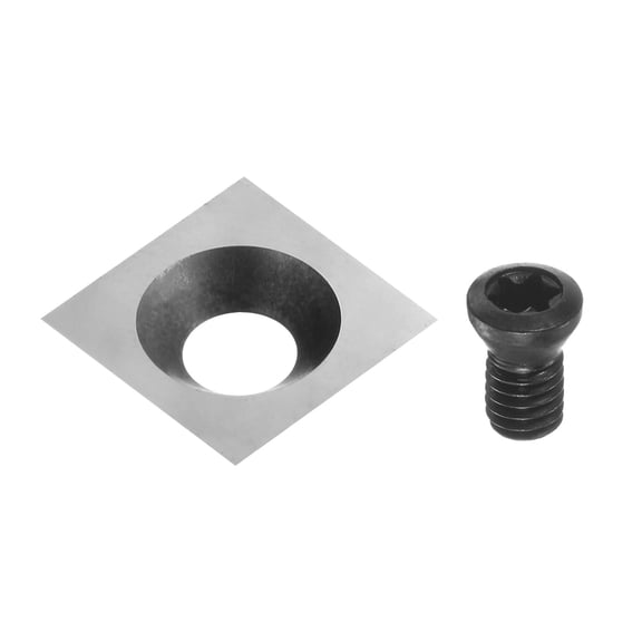 11mm Square Tungsten Carbide Replacement Cutter Insert 11x11x2mm-30 Cutter Knives with a Screw