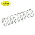 thumbnail image 1 of 11mmx0.9mmx40mm 304 Stainless Steel Compression Spring 11N Load Capacity 20 pcs, 1 of 5