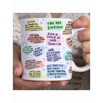 11oz : Bible Affirmation Coffee Mug, My Daily Christian Mug With Bible Verse And Scripture, For Christmas And Halloween|Birthday Gift - Jesus, Christ, Bible|Positive Mug, God Lover Mug
