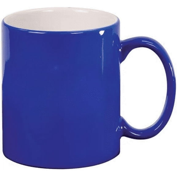11oz Blue Round Coffee-chocolate-tea Mug