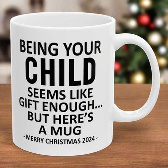 11oz Ceramic Coffee Mug, Novelty Alphabet Spelling Mug for Office, Home, and Gift, Microwave and Dishwasher Safe, Ideal Gift for Friends, Family, and Coworkers