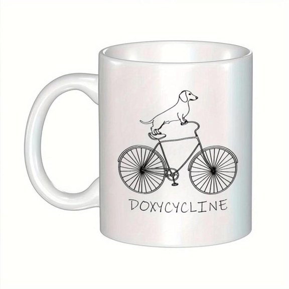 11oz Ceramic Pharmacy Coffee Mug with Funny Dog Design Pharmacy Techs Veterinary Staff and Healthcare Professionals Dishwasher Insulated Reusable