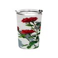thumbnail image 1 of 11oz Double-Wall Vacuum Insulated Stainless Steel Tumbler with Straws Sports Mugs BPA-Free Red Roses on The Wall, 1 of 7