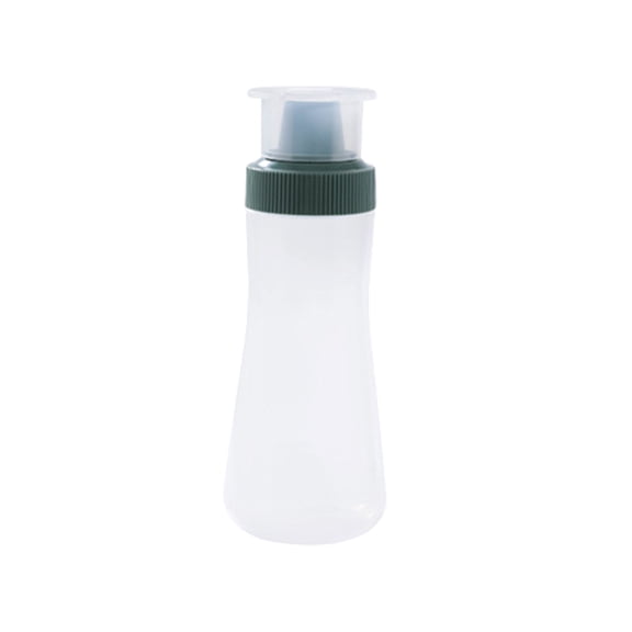 11oz Flip Top Condiment Squeeze Bottle | 350ml Plastic Liquid Dispenser for Oil, Icing & Sauces | Food-Grade BBQ Ketchup Mustard Bottle | 7.67" Tall (Black/Beige/Green)