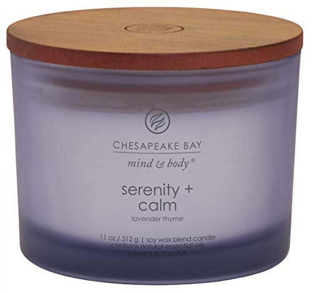 Lavender Thyme Serenity 3-Wick Soy Jar Candle, 11 oz