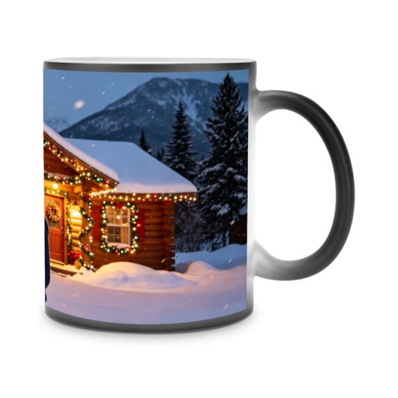 11oz Personalized Magic Coffee Mug Cup Color Changing Mug with Images Funny Gift Ceramic Mug Holiday Day