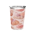 thumbnail image 1 of 11oz Stainless Steel Tumbler with Straw, Double Wall Insulated Travel Tumbler Pastel Pink Pumpkins, 1 of 7