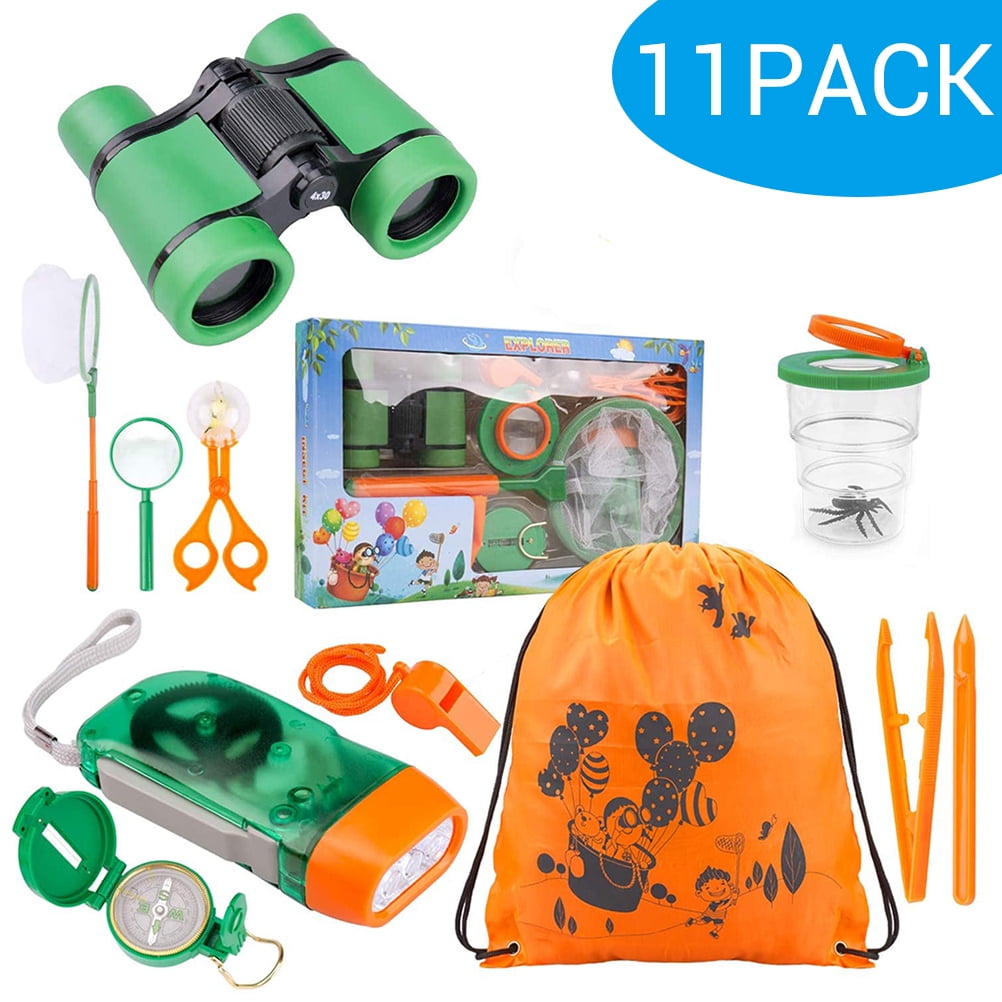 11pcs Children Outdoor Explorer Kit Outdoor Adventure Insect Capture