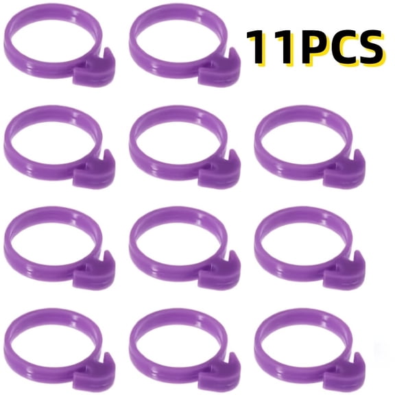 11pcs Piping Bag Straps Icing Bag Clip Tube Piping Bag Clip Cake Decoration Bag Clip