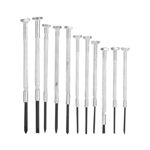 11pcs Precision Alloy Mini Screwdriver Set with Tips for Watch and Small Electronics Repair Portable and High Quality