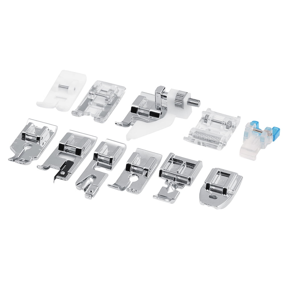 11pcs/set Household Sewing Machine Parts Quilting Zipper Walking Foot