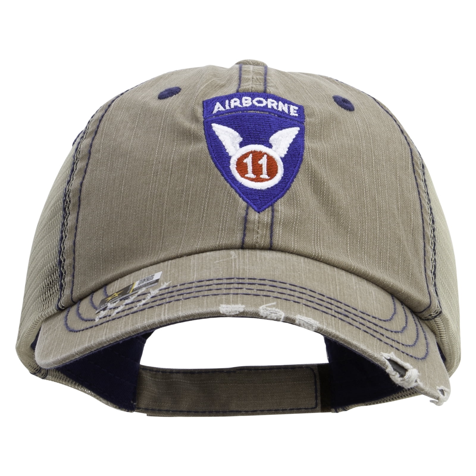 11th Airborne Division Embroidered Low Profile Special Cotton Mesh Cap ...