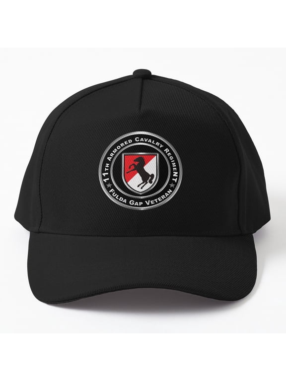 11th Armored Cavalry Fulda Gap Baseball Hat, Military History Service Design Cap