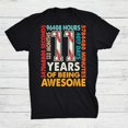 11th Birthday 11 Years Old 132 Months Cool Baseball Birthday Shirt Gift