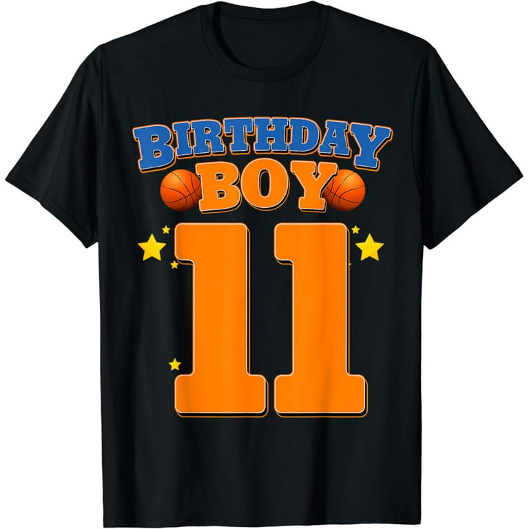 11th Birthday Shirt For Boy Basketball 11 Years Old Kid Gift 11th Birthday Shirt For Boy Basketball 11 Years Old Kid Gift