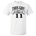 thumbnail image 1 of 11th Birthday Gift For 11 Year Old This Guy Turned 11 T Shirt Gift, 1 of 1
