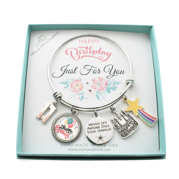 11th Birthday Girl Gift. Eleventh Birthday. Birthday Gift for Girl Age 11 Birthday Bracelet for Girl. Girl Birthday Gift