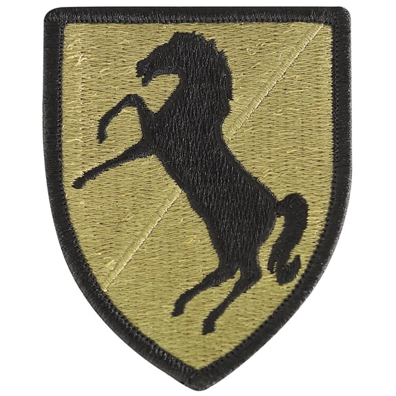 11th Cavalry Regiment OCP Hook & Loop Patch