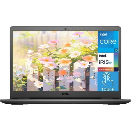Dell Inspiron Laptop, 15.6" FHD Touchscreen, Intel Core i5-1235U , 8GB RAM, 512GB SSD, Webcam, HDMI,Wi-Fi 5 ,Bluetooth, Windows 11 Pro,Black