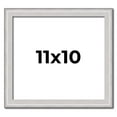thumbnail image 1 of 11x10 Frame Silver Inner Slope Bevel Picture Frame | 1 Inch Moulding Width | 0.75 Inch Rabbet Depth, 1 of 8