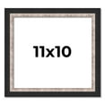 thumbnail image 1 of 11x10 Frame Silver Real Wood Picture Frame Width 1.25 Inches | Interior Frame Depth 0.75 Inches |, 1 of 8