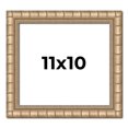 thumbnail image 1 of 11x10 Frame Silver Real Wood Picture Frame Width 1.5 inches | Interior Frame Depth 0.5 inches |, 1 of 8
