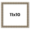 thumbnail image 1 of 11x10 Frame Silver Versailles Ornate Solid Wood Picture Frame | 1 Inch Moulding Width | Interior, 1 of 8