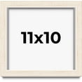 thumbnail image 1 of 11x10 Shadow Box Frame White | 1.125 Inches Deep Real Wood Rustic Shadowbox Display Frame | UV, 1 of 5
