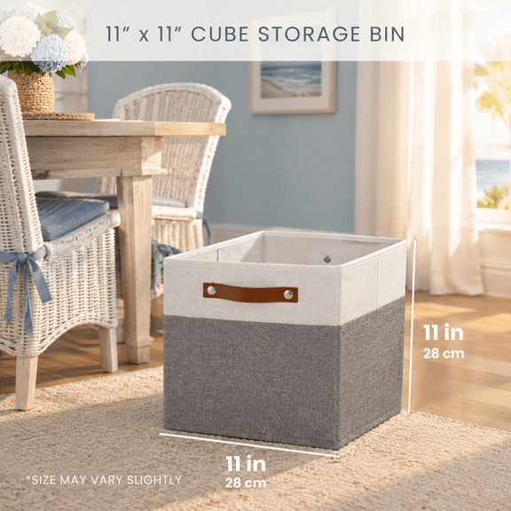 11x11 Cube Storb Set Of 4 - Fabric Cubes