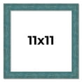thumbnail image 1 of 11x11 Frame Blue Rustic Barnwood Solid Wood Picture Frame Width 1.25 Inches | Interior Depth 0.5, 1 of 8