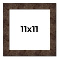 thumbnail image 1 of 11x11 Frame Brown Burl Real Wood Picture Frame Width 1.625 Inches | Interior Frame Depth 0.5 Inches, 1 of 8