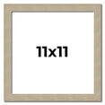 thumbnail image 1 of 11x11 Frame Grey Solid Wood Picture Frame Width 1 Inches | Interior Frame Depth 0.5 Inches |, 1 of 8