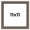 thumbnail image 1 of 11x11 Frame Silver Real Wood Picture Frame Width 1.25 Inches | Interior Frame Depth 0.5 Inches |, 1 of 8
