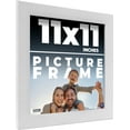thumbnail image 1 of 11x11 Frame White Real Wood Picture Frame Width 0.75 inches | Interior Frame Depth 0.5 inches |, 1 of 8
