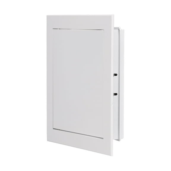 Uxcell Drywall Access Panel 11x11 Inch, Aluminum Frame Wall Hole Cover Plumbing Access Doors with Click Open/Close Mechanism for Wall Ceiling, White