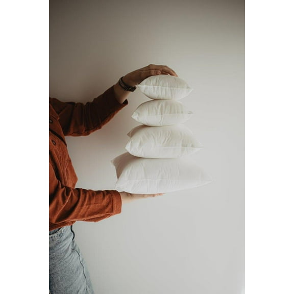 11x11 | Indoor Outdoor Hypoallergenic Polyester Pillow Insert | Quality Insert | Pillow Inners | Throw Pillow Insert | Square Pillow Inserts by UniikPillows