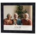 thumbnail image 1 of 11x12 Frame Black Passaggi Solid Wood Picture Frame Width 1.5 Inches | Interior Depth 0.5 Inches |, 1 of 8