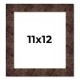thumbnail image 1 of 11x12 Frame Brown Burl Real Wood Picture Frame Width 1.625 Inches | Interior Frame Depth 0.5 Inches, 1 of 8