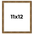thumbnail image 1 of 11x12 Frame Gold Kingsley Distressed Solid Wood Picture Frame Width 0.75 Inches | Interior Frame, 1 of 8