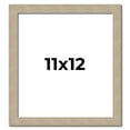 thumbnail image 1 of 11x12 Frame Grey Solid Wood Picture Frame Width 1 Inches | Interior Frame Depth 0.5 Inches |, 1 of 8